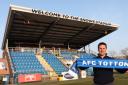 AFC Totton manager Jimmy Ball