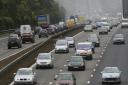 'Heavy delays' as lane blocked on M3