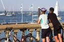 The view out over the Solent from Cowes (Photo by www.visitisleofwight.co.uk)