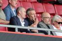 Former Southampton director of football Jason Wilcox (second from left) pictured at St Mary's