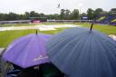 Hampshire Hawks and Glamorgan took a point each after rain ruined any chance of play at Sophia Gardens.