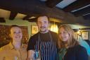 General manager and head of wine Kayleigh Vidler, head chef and stakeholder Damian Brown and co-owner Eleanor Dodd