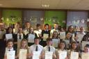 Pupils completed the Duke of Edinburgh award.