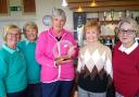 Ann Bland Trophy winners - Sue, Marion, Julie, Ann Bland and Caroline