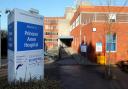 The car park at Princess Anne Hospital in Southampton is closed as refurbishment works get underway