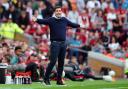 Bournemouth manager Andoni Iraola during the Premier League match at Anfield, Liverpool.