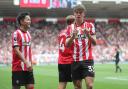 Tyler Dibling scored his first Premier League goal for Saints against Ipswich Town