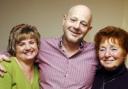 CLOSE FAMILY: from left, Sharon Peters, her husband Clive and his mother Margaret who has nominated her daughter-in-law for the Echo's carer award.  Echo picture by Stuart Martin. Order no: 5886940