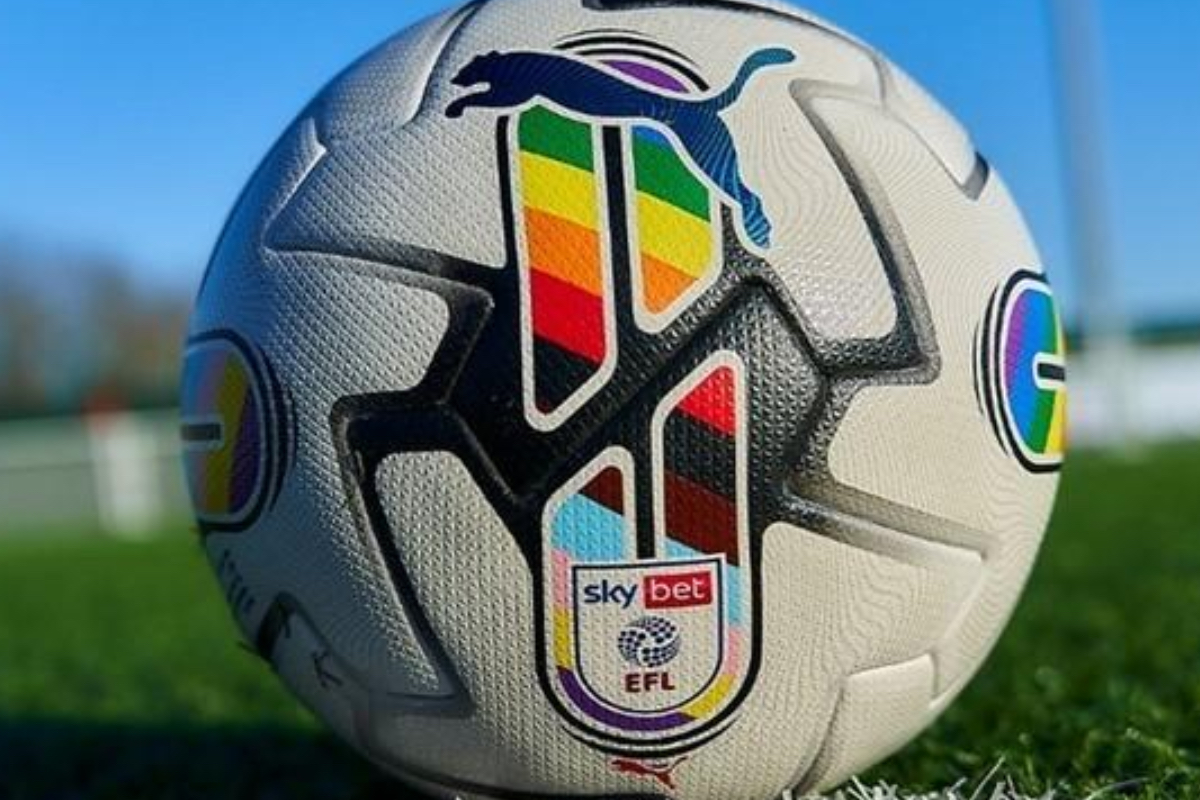 EFL and Puma unveil new rainbow match ball