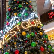 Westquay decorated ready for the Festive Fling