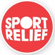 Giant sack race in aid of Sport Relief at Hedge End
