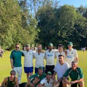 Calmore Sport Club team who reached the semi-final of the Village National Cup - one game from Lord's