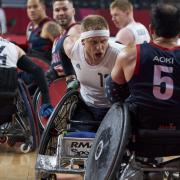 Aaron Phipps, from Totton, competing in the final at the Tokyo 2020 Paralympic Games