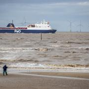 Ferry operator P&O Ferries on the sea, pictured. (PA)