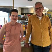 Paula Shapland and Nigel Fayle founded  Shirley-based Parklife Community Cafe food aid scheme.