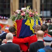 Queen’s funeral wreath includes myrtle flowers from Buckingham Palace and Highgrove