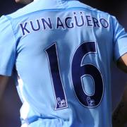 File photo dated 10-09-2011 of the shirt of Sergio Aguero. The shirt worn by Sergio Aguero as he scored Manchester City's famous title-winning goal against QPR 10 years ago is going under the hammer. Photo credit should read Jon Buckle/PA Wire..