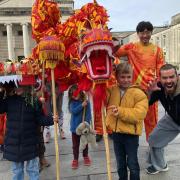 Chinese New Year celebration in Southampton