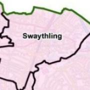 A map of the Swaythling ward