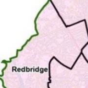 A map of the Redbridge ward