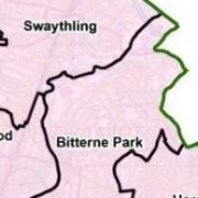 A map of the Bitterne Park ward