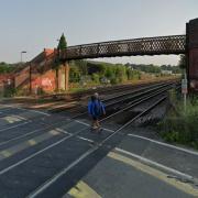 Railway line through Northam