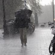 Thundery rain is forecasted to impact large areas of England and Wales over the weekend