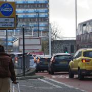 A section of Portland Terrace has closed from today