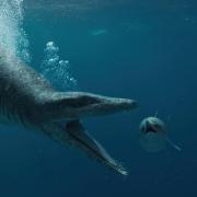 Visual impression of the pliosaur created for the documentary