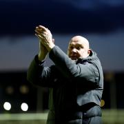 Eastleigh's Richard Hill thanked the fans for their support during the FA Cup defeat to Newport County.