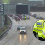 M27 lorry crash: Police give update on three people arrested