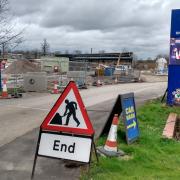A new Aldi store being built at Calmore is due to open in August and will create 40 jobs