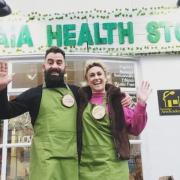Emma and André Moreira, owners of Gaia Health Store