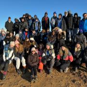 42 pupils joined the expedition