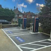 The new electric vehicle site at Brewhouse and Kitchen Southampton