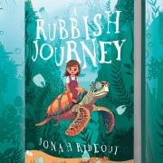 'The newly released 'A Rubbish Journey' book cover