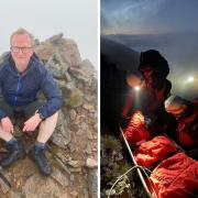Neil Gregor was airlifted by the Torridon Mountain Rescue team