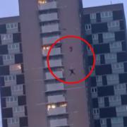Southampton City Council has launched an investigation after a person was seen base-jumping from Millbrook Towers