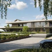 An artist's impression of the new house at Seascape, between Monks Hill Car Park and Crofton Avenue in Fareham.