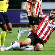 Captain Jack Stephens returned to play his first minutes of pre-season at Oxford United