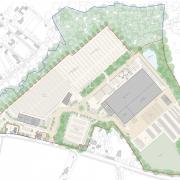 Silverlake Automotive Recycling proposed site. Image: Silverlake Automotive Recycling/Hampshire County Council