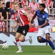 Flynn Downes wore the captain's armband against Ipswich Town