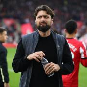 Southampton manager Russell Martin during the Premier League match between Southampton and Everton