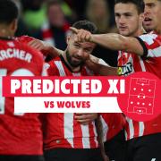 How will Saints line up for their visit to Wolves?