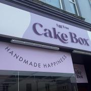 The signage is already up for the Cake Box store on Shirley High Street.