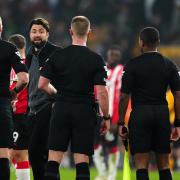 Southampton manager Russell Martin was frustrated with the officials at full-time