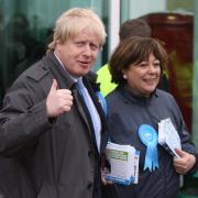 Boris in town for Tories
