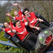 Pupils complete Sport Relief Mile - on a rollercoaster