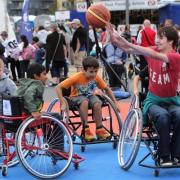 VIDEO: Wheelchair basketball
