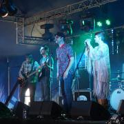 Southampton based band The Rising rock the Isle of Wight Festival